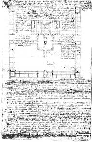 Isaac Newton. Manuscrito Templo de Salomón